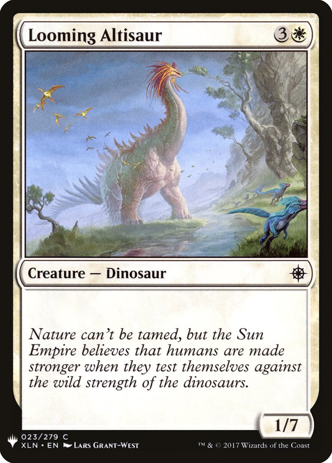 Looming Altisaur [Mystery Booster] | Deep Dive Games St. Marys