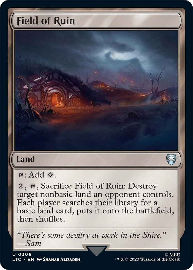 Field of Ruin [The Lord of the Rings: Tales of Middle-Earth Commander] | Deep Dive Games St. Marys
