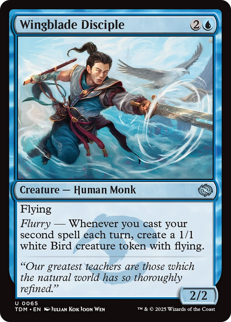 Wingblade Disciple [Tarkir: Dragonstorm] | Deep Dive Games St. Marys