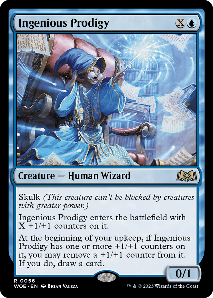 Ingenious Prodigy [Wilds of Eldraine] | Deep Dive Games St. Marys