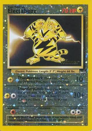 Electabuzz (1) (Winner) [Best of Promos] | Deep Dive Games St. Marys