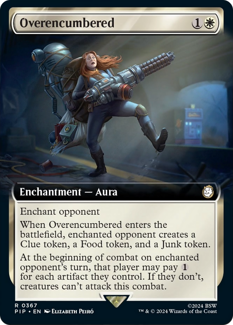 Overencumbered (Extended Art) [Fallout] | Deep Dive Games St. Marys