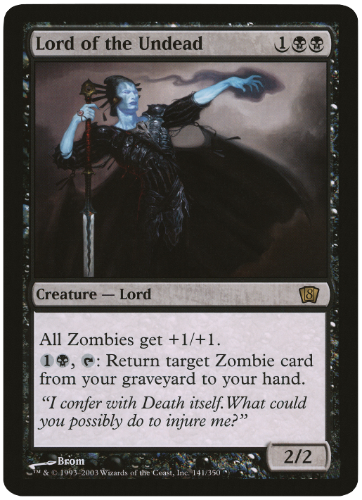 Lord of the Undead (Oversized) [Eighth Edition Box Topper] | Deep Dive Games St. Marys