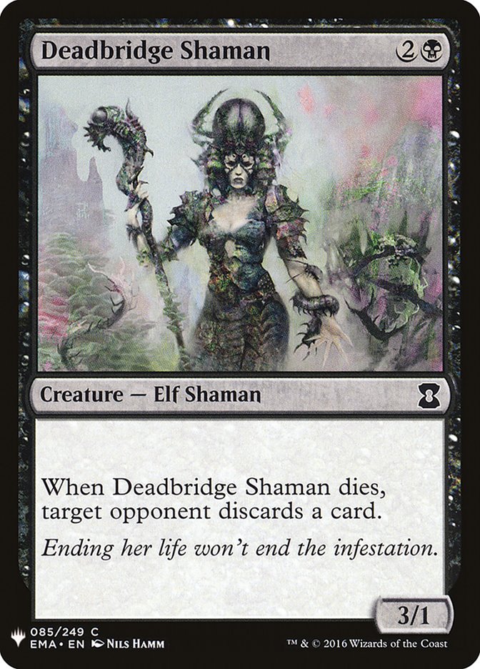 Deadbridge Shaman [Mystery Booster] | Deep Dive Games St. Marys