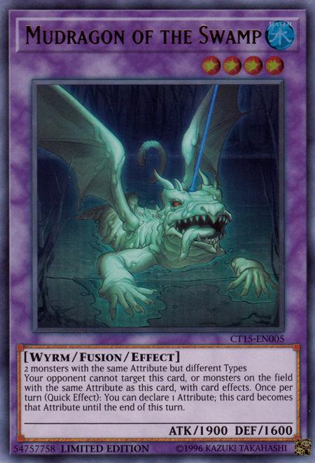 Mudragon of the Swamp [CT15-EN005] Ultra Rare | Deep Dive Games St. Marys