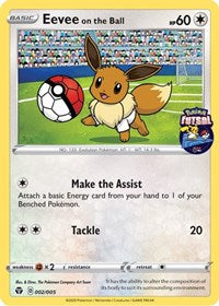 Eevee on the Ball (002/005) [Miscellaneous Cards] | Deep Dive Games St. Marys