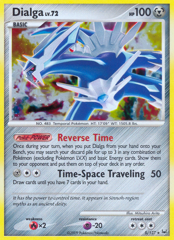 Dialga (5/127) [Platinum: Base Set] | Deep Dive Games St. Marys