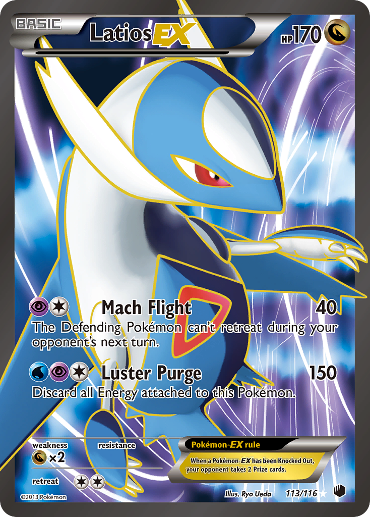 Latios EX (113/116) [Black & White: Plasma Freeze] | Deep Dive Games St. Marys