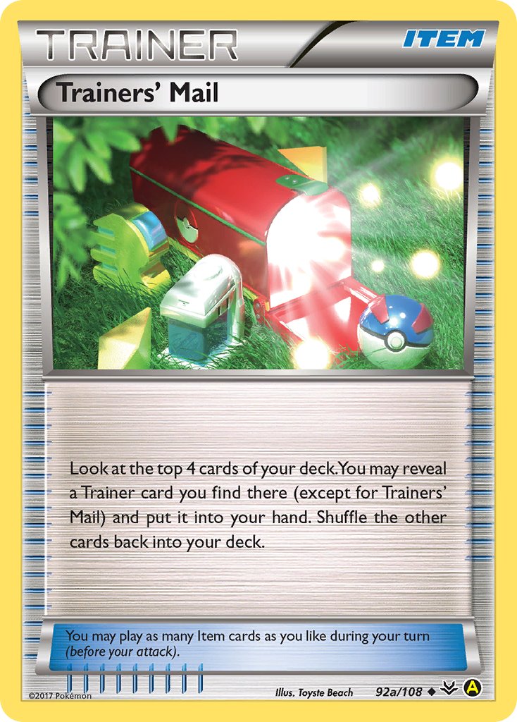 Trainers' Mail (92a/108) [Alternate Art Promos] | Deep Dive Games St. Marys