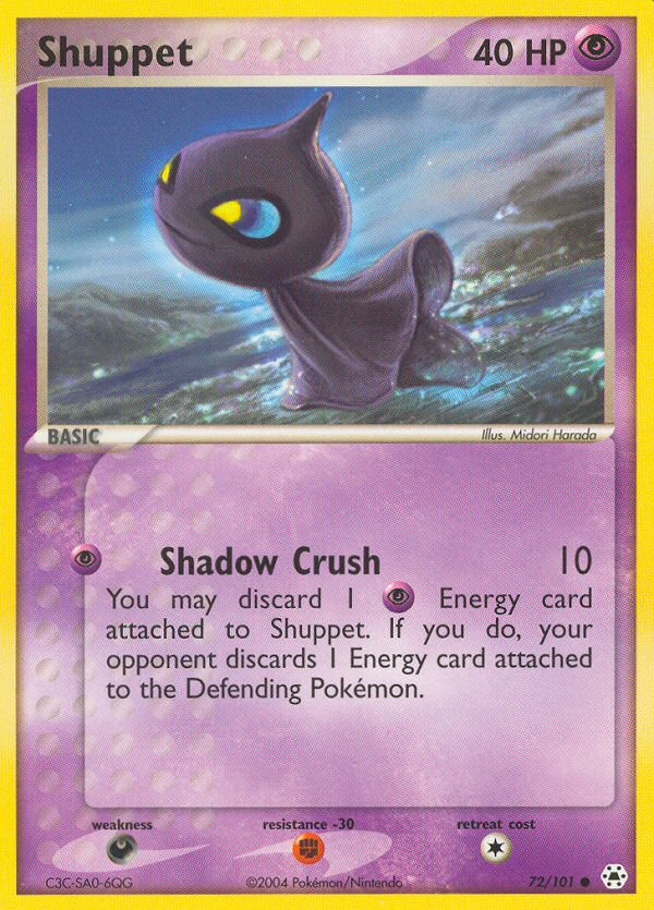 Shuppet (72/101) [EX: Hidden Legends] | Deep Dive Games St. Marys