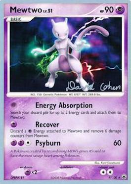 Mewtwo LV.51 (9/100) (Stallgon - David Cohen) [World Championships 2009] | Deep Dive Games St. Marys