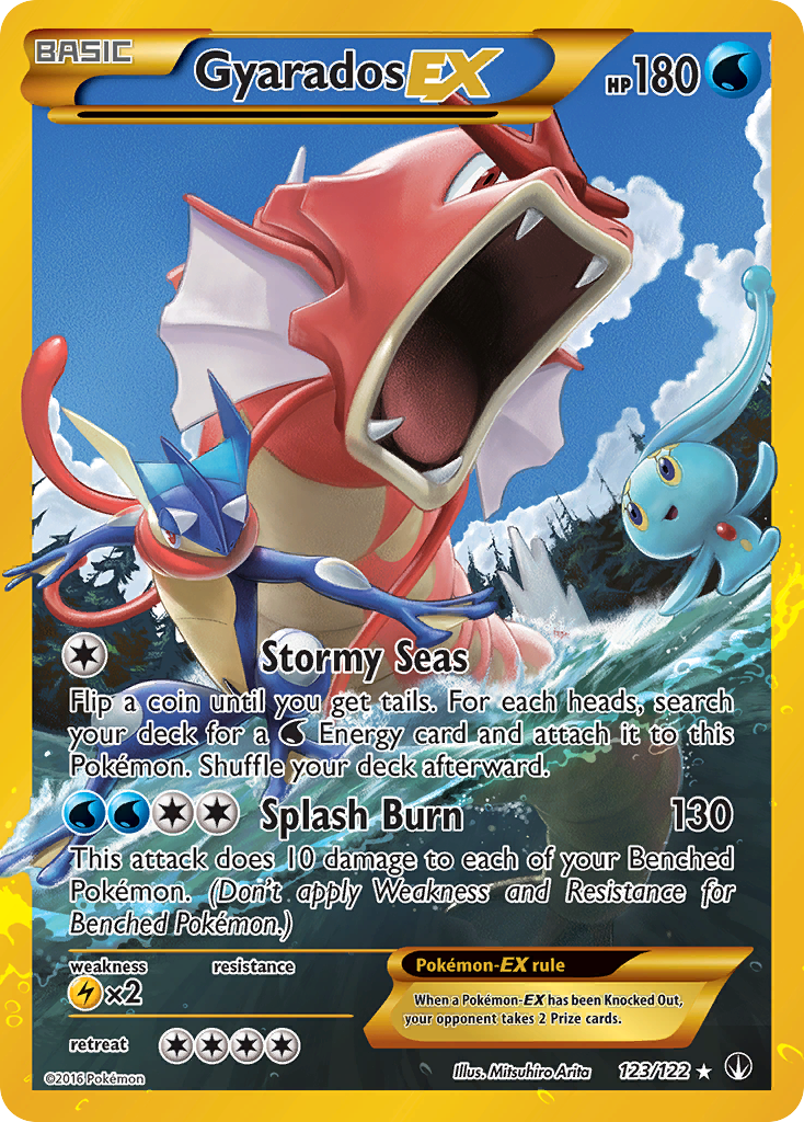 Gyarados EX (123/122) [XY: BREAKpoint] | Deep Dive Games St. Marys