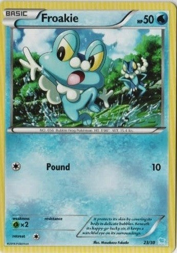 Froakie (23/30) [XY: Trainer Kit 3 - Suicune] | Deep Dive Games St. Marys