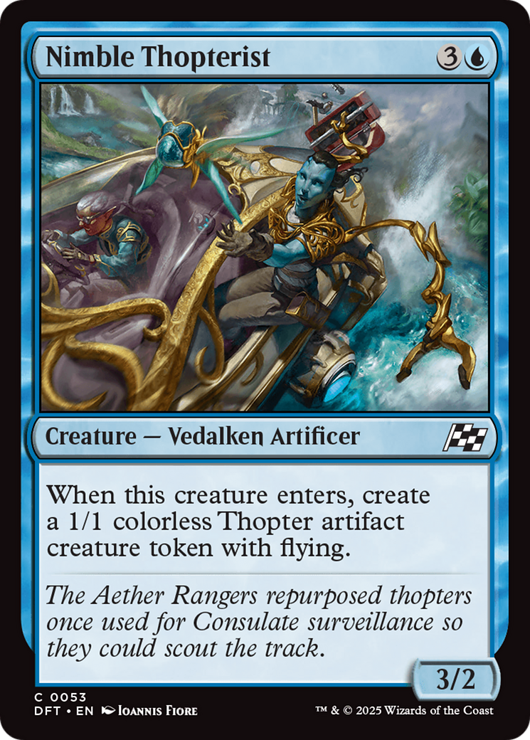 Nimble Thopterist [Aetherdrift] | Deep Dive Games St. Marys