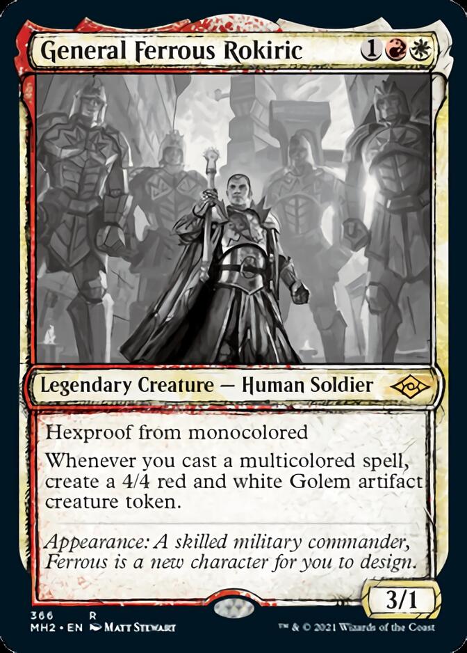 General Ferrous Rokiric (Sketch) [Modern Horizons 2] | Deep Dive Games St. Marys