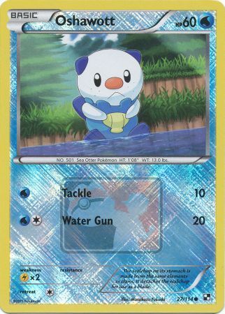 Oshawott (27/114) (League Promo) [Black & White: Base Set] | Deep Dive Games St. Marys