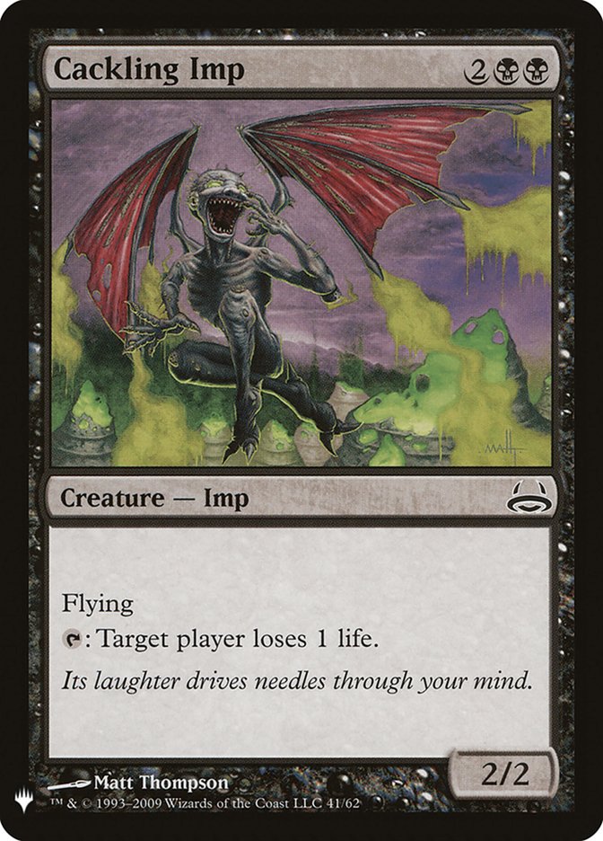 Cackling Imp [Mystery Booster] | Deep Dive Games St. Marys