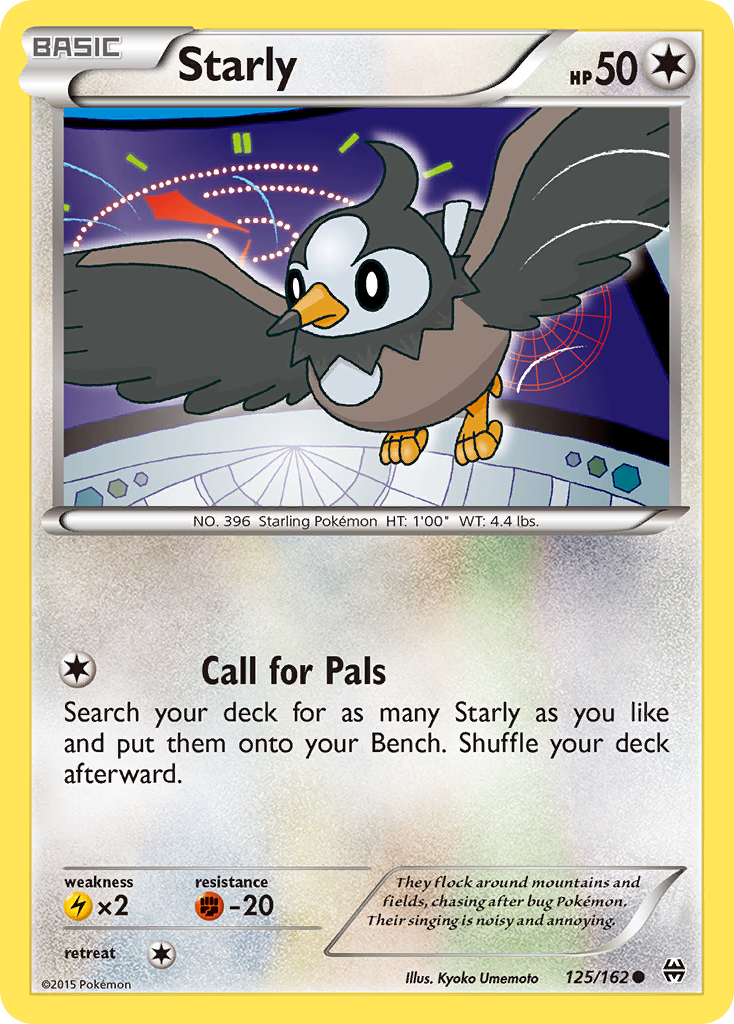 Starly (125/162) [XY: BREAKthrough] | Deep Dive Games St. Marys