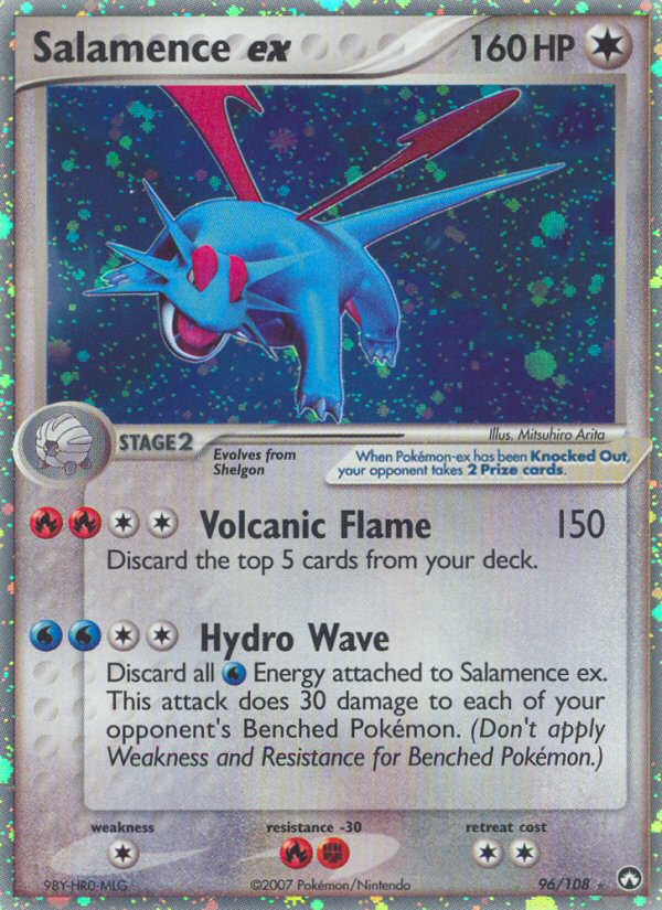 Salamence ex (96/108) [EX: Power Keepers] | Deep Dive Games St. Marys