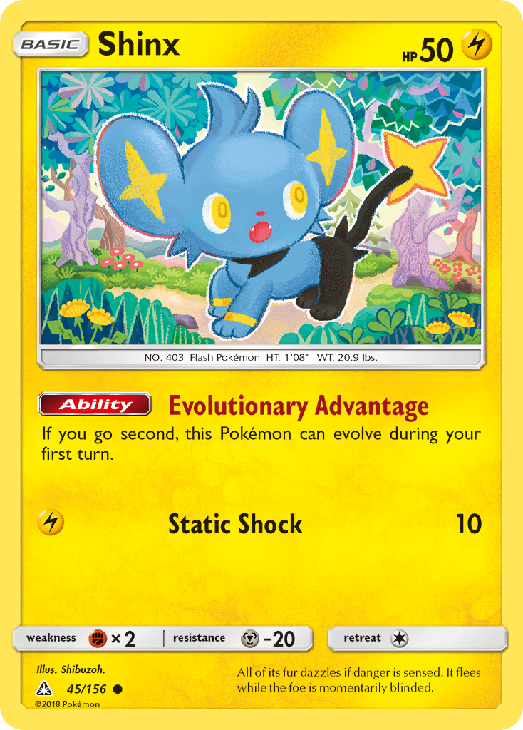 Shinx (45/156) [Sun & Moon: Ultra Prism] | Deep Dive Games St. Marys