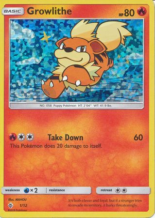 Growlithe (1/12) [McDonald's Promos: 2018 Collection] | Deep Dive Games St. Marys