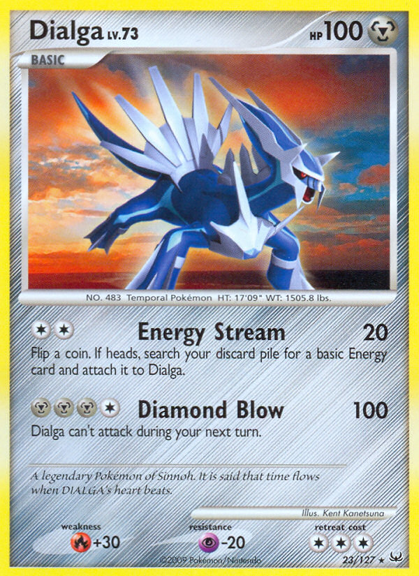 Dialga (23/127) [Platinum: Base Set] | Deep Dive Games St. Marys