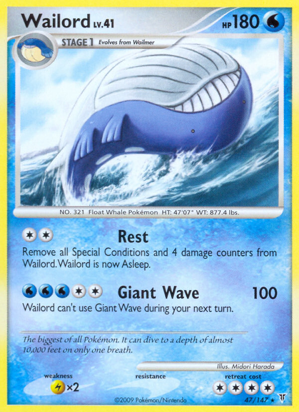 Wailord (47/147) [Platinum: Supreme Victors] | Deep Dive Games St. Marys