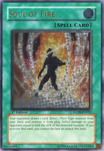 Soul of Fire [FOTB-EN031] Ultimate Rare | Deep Dive Games St. Marys