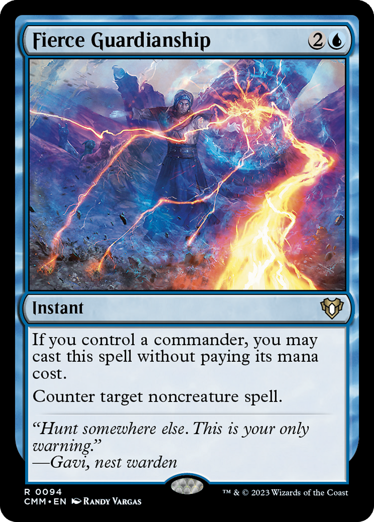 Fierce Guardianship [Commander Masters] | Deep Dive Games St. Marys