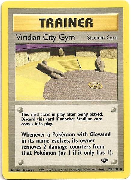 Viridian City Gym (123/132) [Gym Challenge Unlimited] | Deep Dive Games St. Marys