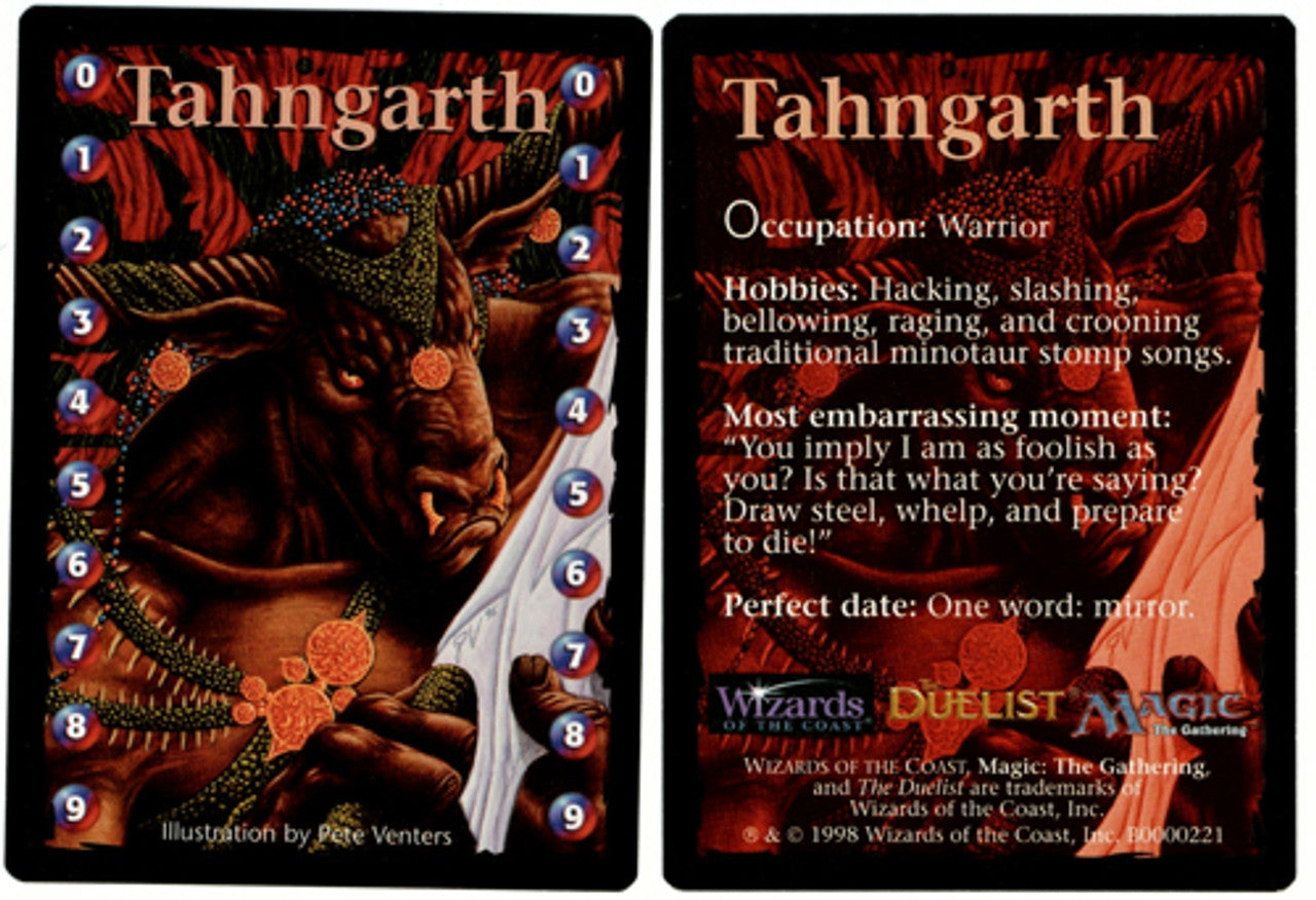 Tahngarth Life Counter Token [Media Promos] | Deep Dive Games St. Marys