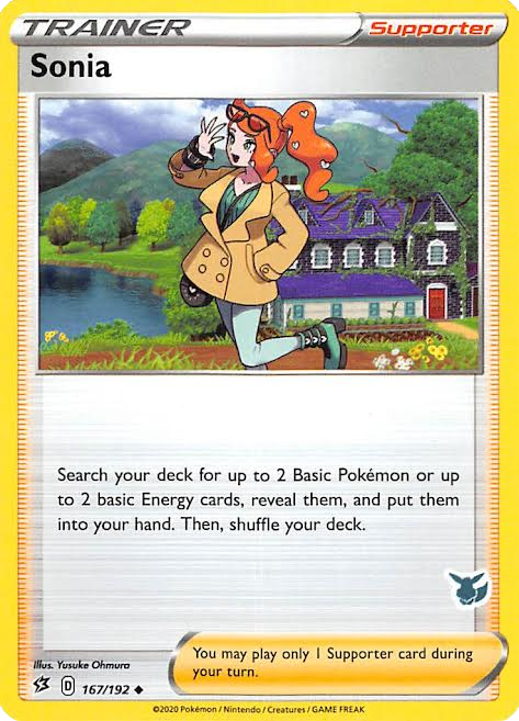 Sonia (167/192) (Eevee Deck) [Battle Academy 2022] | Deep Dive Games St. Marys