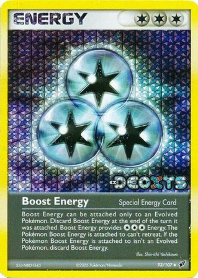 Boost Energy (93/107) (Stamped) [EX: Deoxys] | Deep Dive Games St. Marys