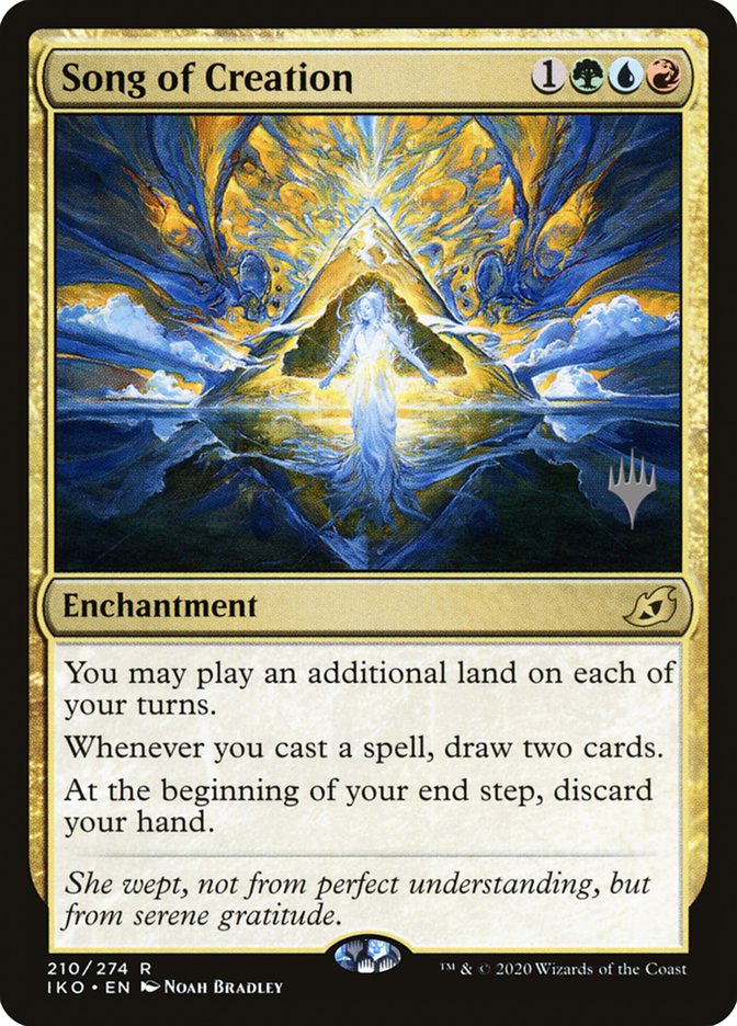 Song of Creation (Promo Pack) [Ikoria: Lair of Behemoths Promos] | Deep Dive Games St. Marys