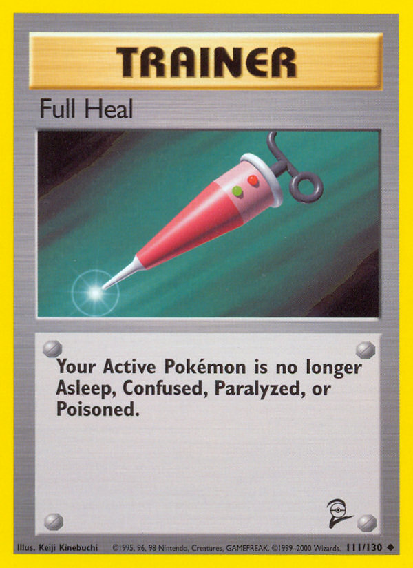 Full Heal (111/130) [Base Set 2] | Deep Dive Games St. Marys