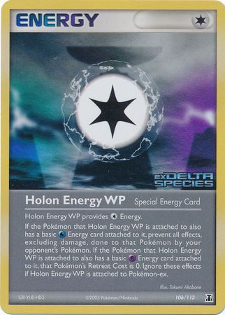 Holon Energy WP (106/113) (Stamped) [EX: Delta Species] | Deep Dive Games St. Marys