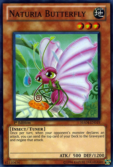 Naturia Butterfly [HA04-EN019] Super Rare | Deep Dive Games St. Marys