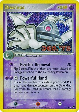 Dusclops (7/107) (Stamped) [EX: Deoxys] | Deep Dive Games St. Marys