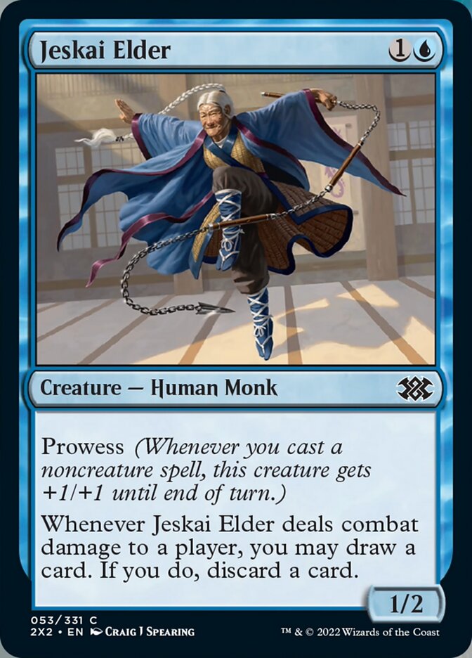 Jeskai Elder [Double Masters 2022] | Deep Dive Games St. Marys