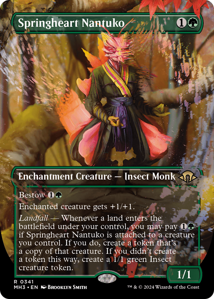 Springheart Nantuko (Borderless) [Modern Horizons 3] | Deep Dive Games St. Marys