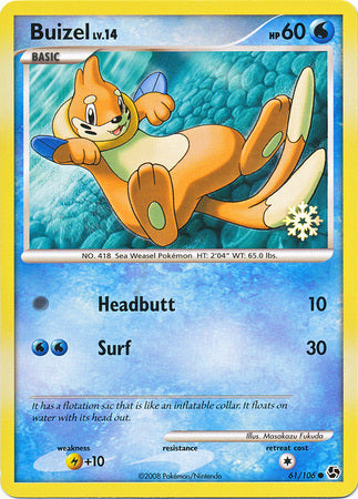 Buizel (61/106) [Countdown Calendar Promos] | Deep Dive Games St. Marys