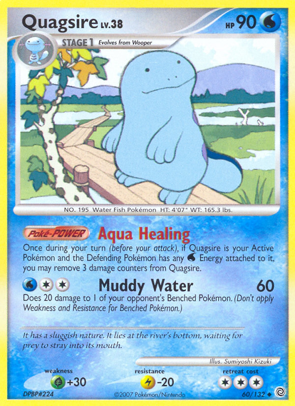 Quagsire (60/132) [Diamond & Pearl: Secret Wonders] | Deep Dive Games St. Marys