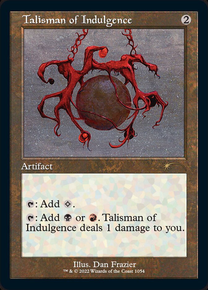 Talisman of Indulgence (Foil Etched) [Secret Lair Drop Series] | Deep Dive Games St. Marys