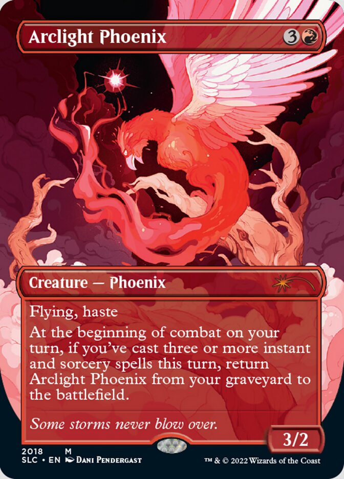 Arclight Phoenix (Borderless) [Secret Lair Countdown Kit] | Deep Dive Games St. Marys