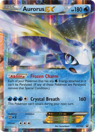 Aurorus EX (XY102) (Jumbo Card) [XY: Black Star Promos] | Deep Dive Games St. Marys