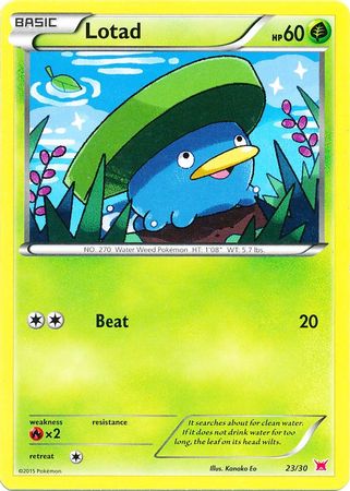 Lotad (23/30) [XY: Trainer Kit 2 - Latias] | Deep Dive Games St. Marys