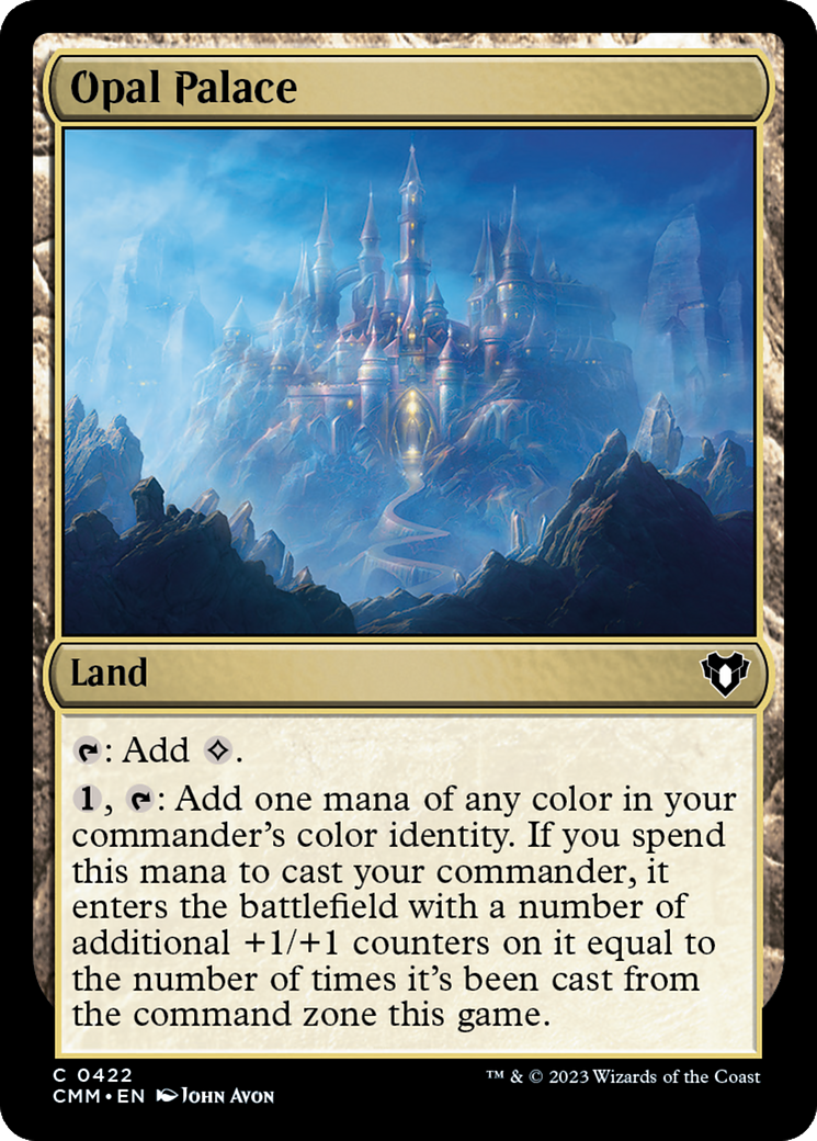 Opal Palace [Commander Masters] | Deep Dive Games St. Marys