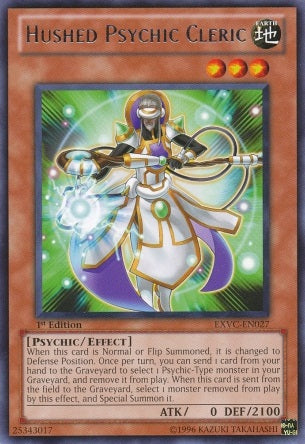 Hushed Psychic Cleric [EXVC-EN027] Rare | Deep Dive Games St. Marys