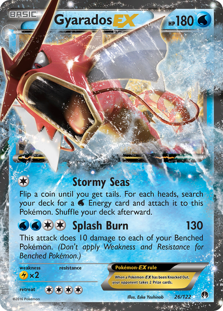 Gyarados EX (26/122) [XY: BREAKpoint] | Deep Dive Games St. Marys