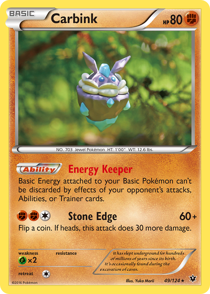 Carbink (49/124) [XY: Fates Collide] | Deep Dive Games St. Marys